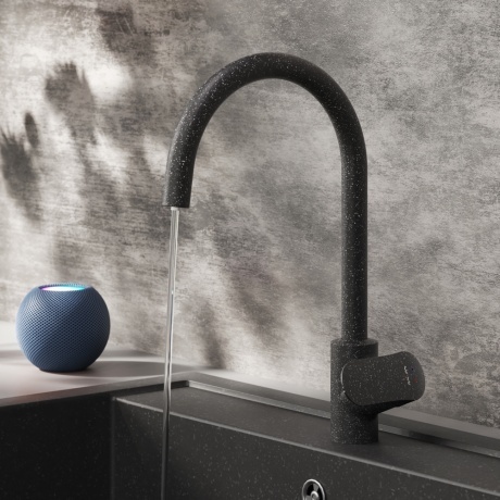 Смеситель для кухни с кан. для питьевой воды AM.PM Like F8007722 черный - фото 4