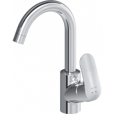 Смеситель для раковины с поворотным изливом AM.PM Like F8002700 хром
