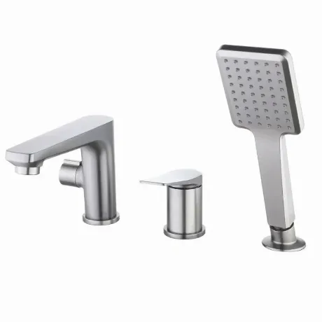 Смеситель для ванны и душа Lemark Bronx (LM3745GM)