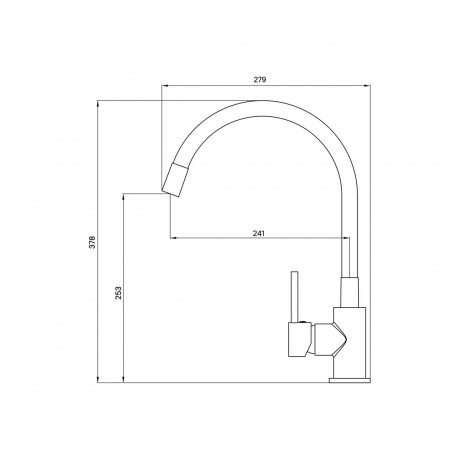 Смеситель для кухни Milardo Meal (M01SB0FM05) - фото 3