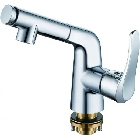 Смеситель одноручный для умывальника с вытяжной лейкой RUSH Jawa...