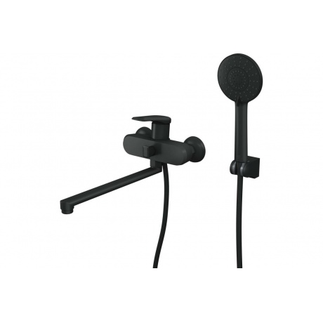 Смеситель одноручный для ванны с поворотным изливом RUSH Nevis, ...