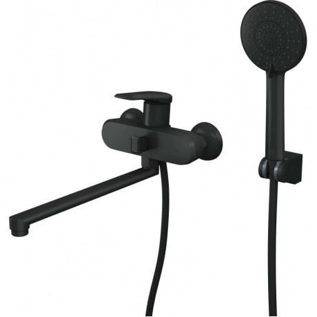 Смеситель одноручный для ванны с поворотным изливом RUSH Nevis, ...