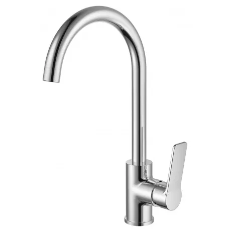 Смеситель для кухни с высоким поворотным изливом RUSH Haiti (HA1...