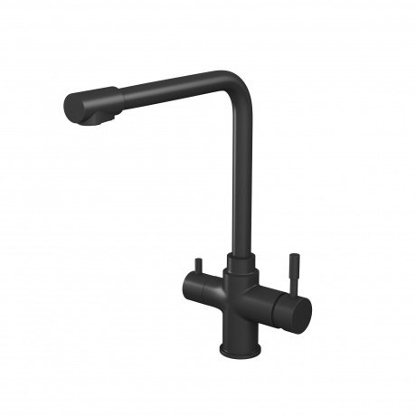 

Смеситель для кухонной мойки с фильтром RUSH (MS9035-33Black)