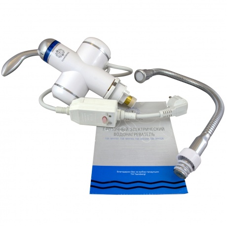 Проточный водонагреватель TSARSBERG электрический гибкий излив (TSB-WH1103) - фото 3