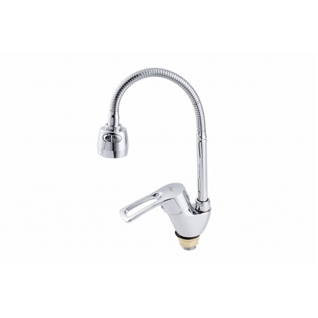 

Смеситель для кухни FAUZT FZs-811-129 гибкий излив тип См-МОЦБА