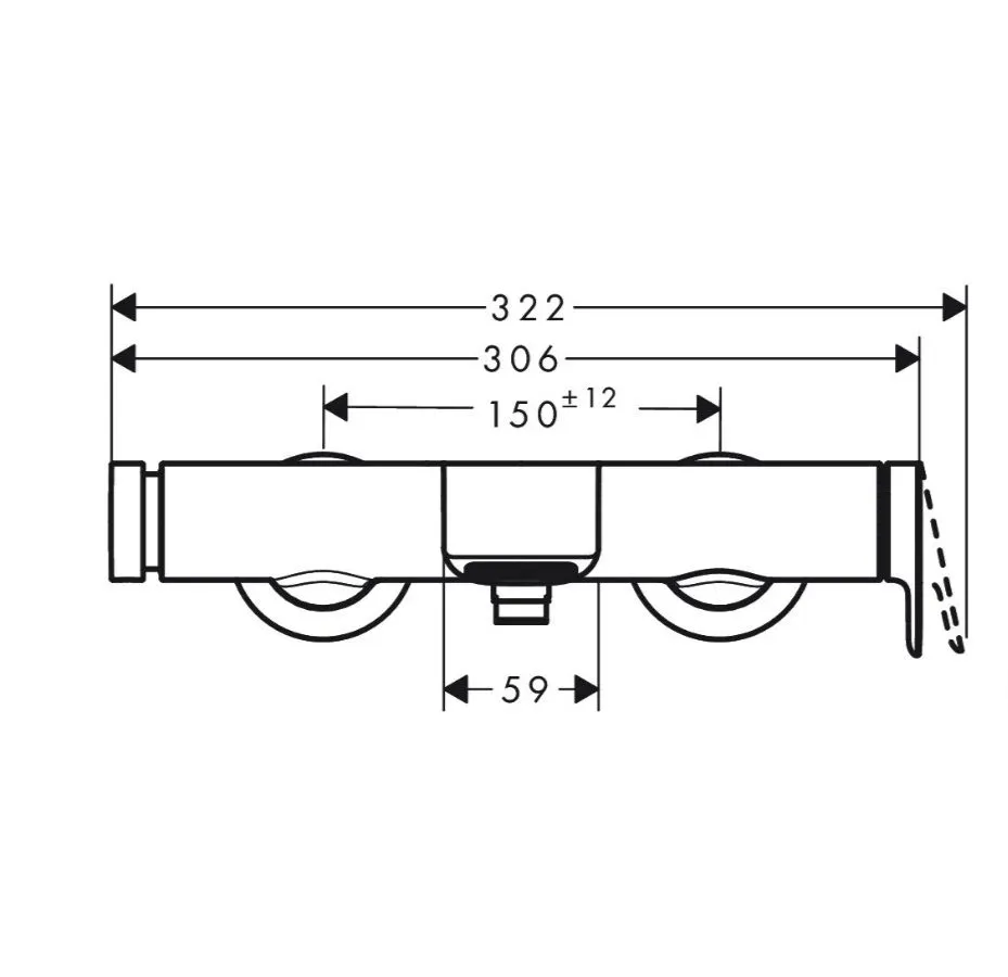 Смеситель Hansgrohe Vivenis для ванны 75420700, матовый белый - фото 3
