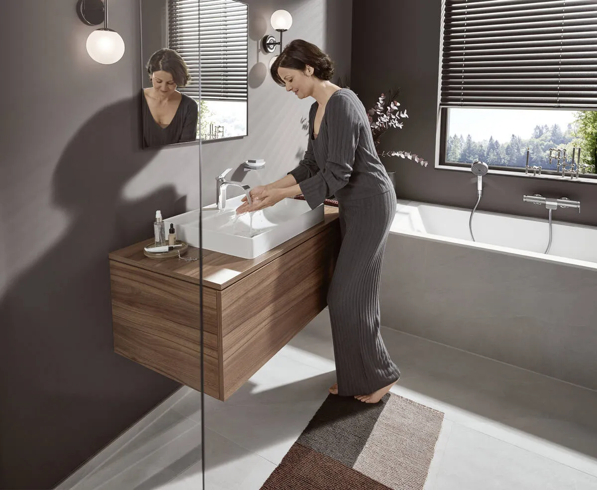 Смеситель Hansgrohe Vivenis для раковиня 75022000, 110 без слива, хром - фото 9