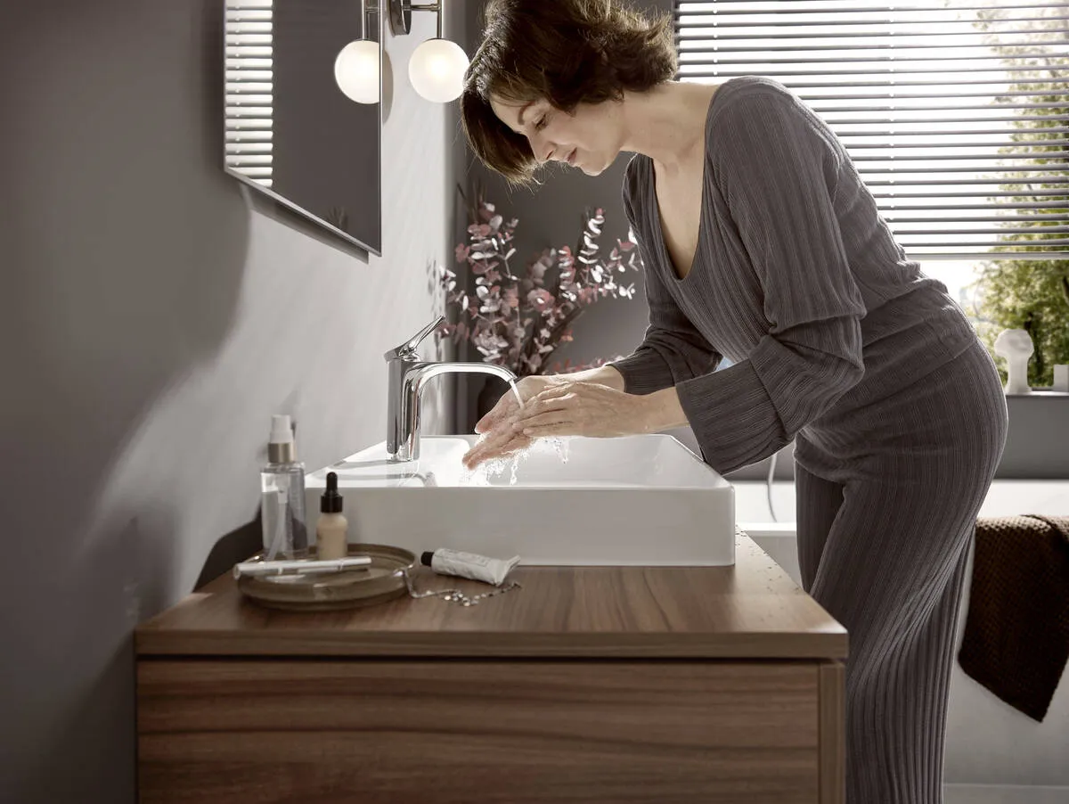 Смеситель Hansgrohe Vivenis для раковиня 75024000, CoolStart, 110 без слива, хром - фото 4