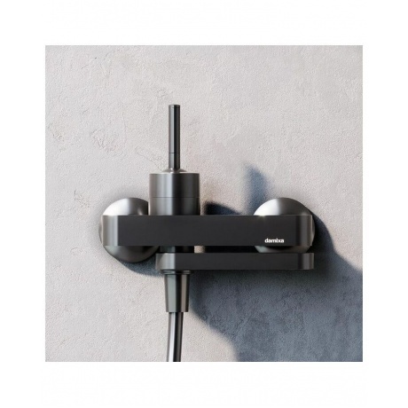 Смеситель для ванны Damixa Arc 291000300 черный матовый - фото 3