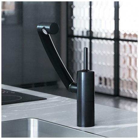 Смеситель для кухни Damixa Arc 290007364 черный матовый - фото 2