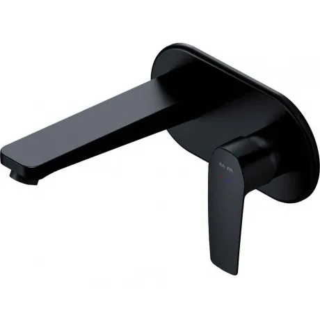 Смеситель для раковины настенный AM.PM Gem F90A72222 черный