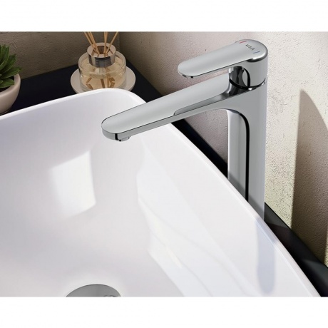 Смеситель Vitra Root Round A42707EXP для раковины-чаши, хром - фото 2