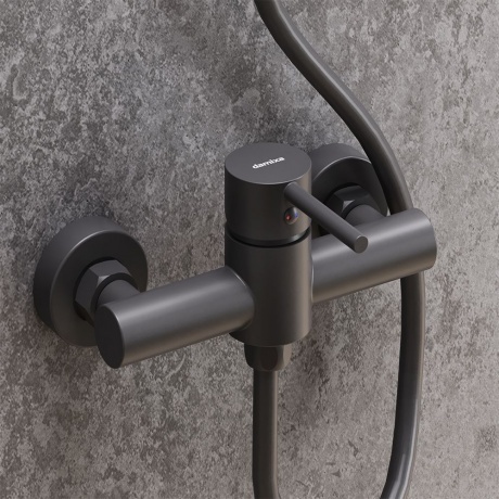 Смеситель для душа Damixa Scandinavian Pure 362000300 черный - фото 3