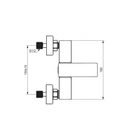 Смеситель для душа Damixa Gala 532000000 хром - фото 5