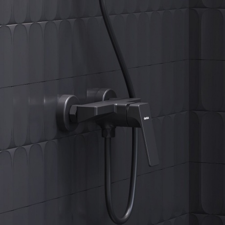 Смеситель для душа Damixa Merkur 402000300 черный - фото 2