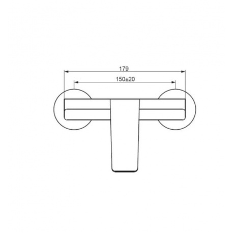 Смеситель для душа Damixa Merkur 402000300 черный - фото 5