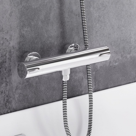 Термостатический смеситель Damixa Scandinavian Pure 366000000 для душа, хром - фото 3