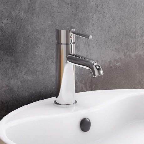 Смеситель для раковины Damixa Scandinavian Pure 360210000 хром - фото 3