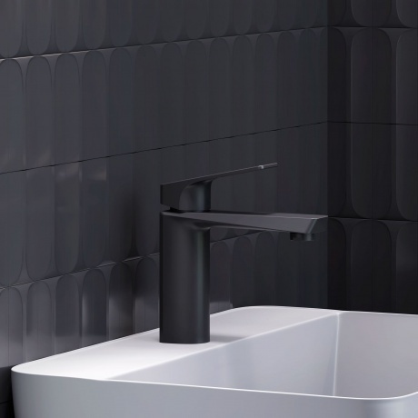 Смеситель для раковины Damixa Merkur 400210300 черный - фото 2