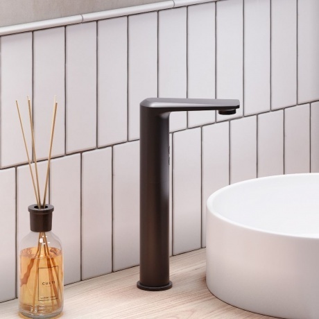 Смеситель для раковины сенсорный 770280300 Jupiter высокий чёрный - фото 2