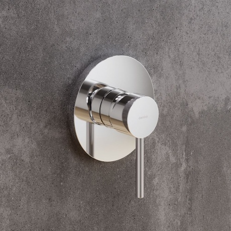 Встраиваемый смеситель для душа Damixa Scandinavian Pure 367500000 хром - фото 3