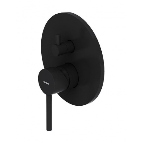 

Встраиваемый смеситель для ванны и душа Damixa Scandinavian Pure 367100300 чёрный