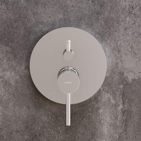 Встраиваемый смеситель для ванны и душа Scandinavian Pure 367100000 чёрный - фото 2