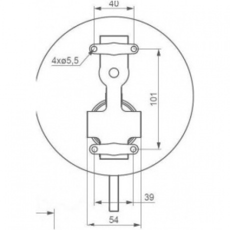 Встраиваемый смеситель для ванны и душа Scandinavian Pure 367100000 чёрный - фото 6