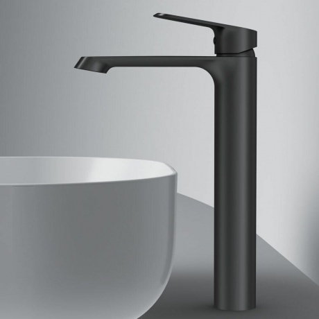 Смеситель для умывальника AM.PM Func F8F92022 черный - фото 9