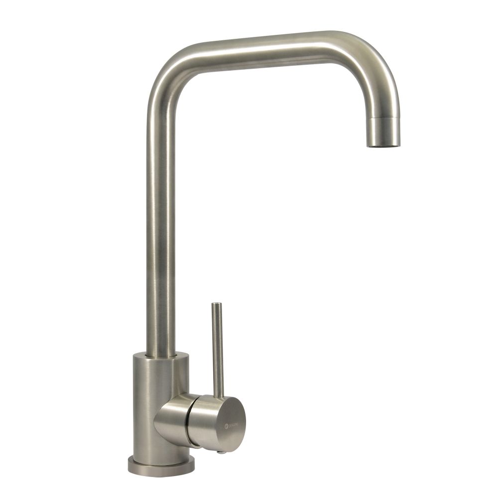 

Смеситель для мойки с высоким поворотным изливом, нерж. сталь AISI304, Juguni, 0402.168 0402.168