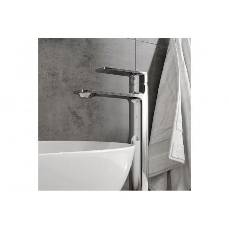 Смеситель для раковины Teymi Ellie высокий, хром T10208 - фото 5