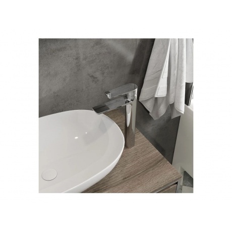 Смеситель для раковины Teymi Ellie высокий, хром T10208 - фото 6