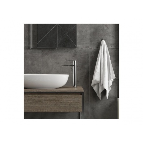 Смеситель для раковины Teymi Ellie высокий, хром T10208 - фото 7