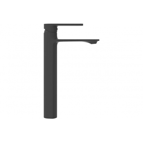 Смеситель для раковины Teymi Ellie высокий, черный матовый T10210 - фото 1