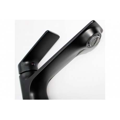 Смеситель для раковины Teymi Ellie высокий, черный матовый T10210 - фото 5