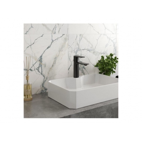 Смеситель для раковины Teymi Ellie, черный матовый T10227 - фото 6