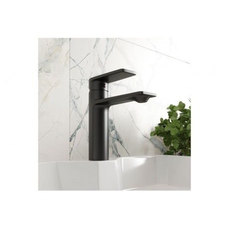 Смеситель для раковины Teymi Ellie, черный матовый T10227 - фото 7