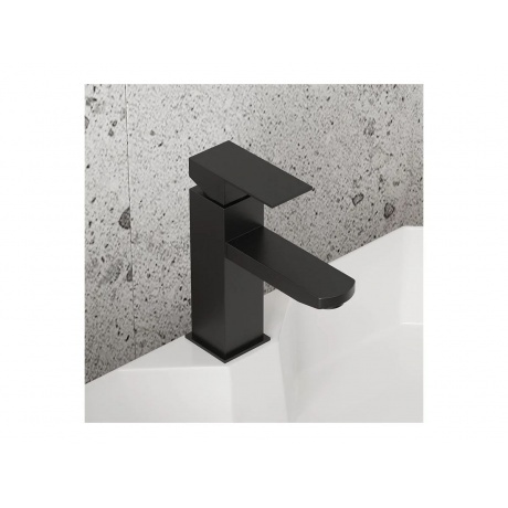 Смеситель для раковины Teymi Helmi Pro, черный матовый T10213 - фото 9