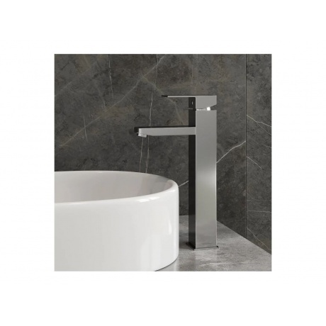 Смеситель для раковины Teymi Helmi Pro высокий, хром T10214 - фото 7