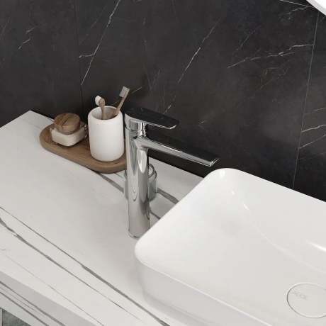 Смеситель для раковины Teymi Kati высокий, хром T10216 - фото 13