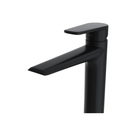 Смеситель для раковины Teymi Kati высокий, черный матовый T10218 - фото 9