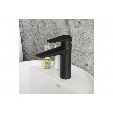 Смеситель для раковины Teymi Kati, черный матовый T10219 - фото 6
