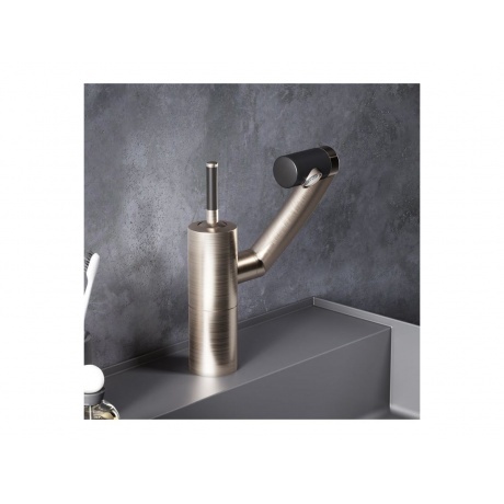 290217264 Arc, смеситель для раковины, никель - фото 4