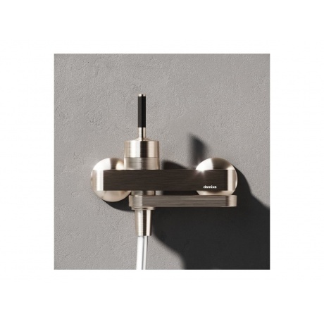 291000200 Arc, смеситель для ванной и душа, никель - фото 4