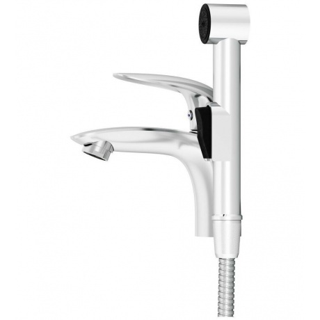 310300001 Eclipse, смеситель для умывальника с гиг. душем, хром - фото 2