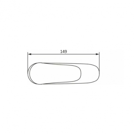 310300001 Eclipse, смеситель для умывальника с гиг. душем, хром - фото 5