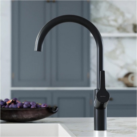 Смеситель для кухни Damixa Eclipse 310720300 черный - фото 4