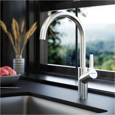 Смеситель для кухни Damixa Eclipse 310720400 никель - фото 3